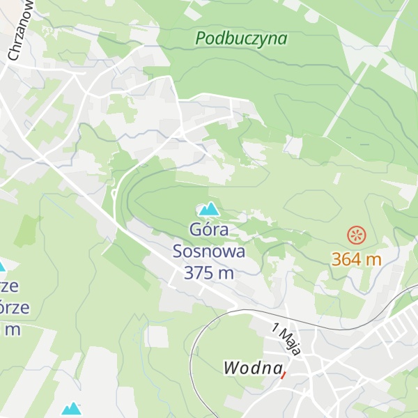 Map of Góra Sosnowa