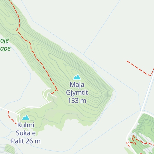 Map of Maja Gjymtit