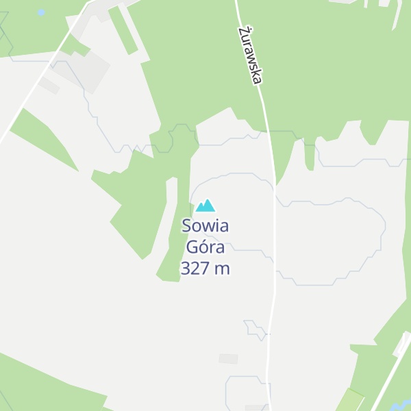 Map of Sowia Góra