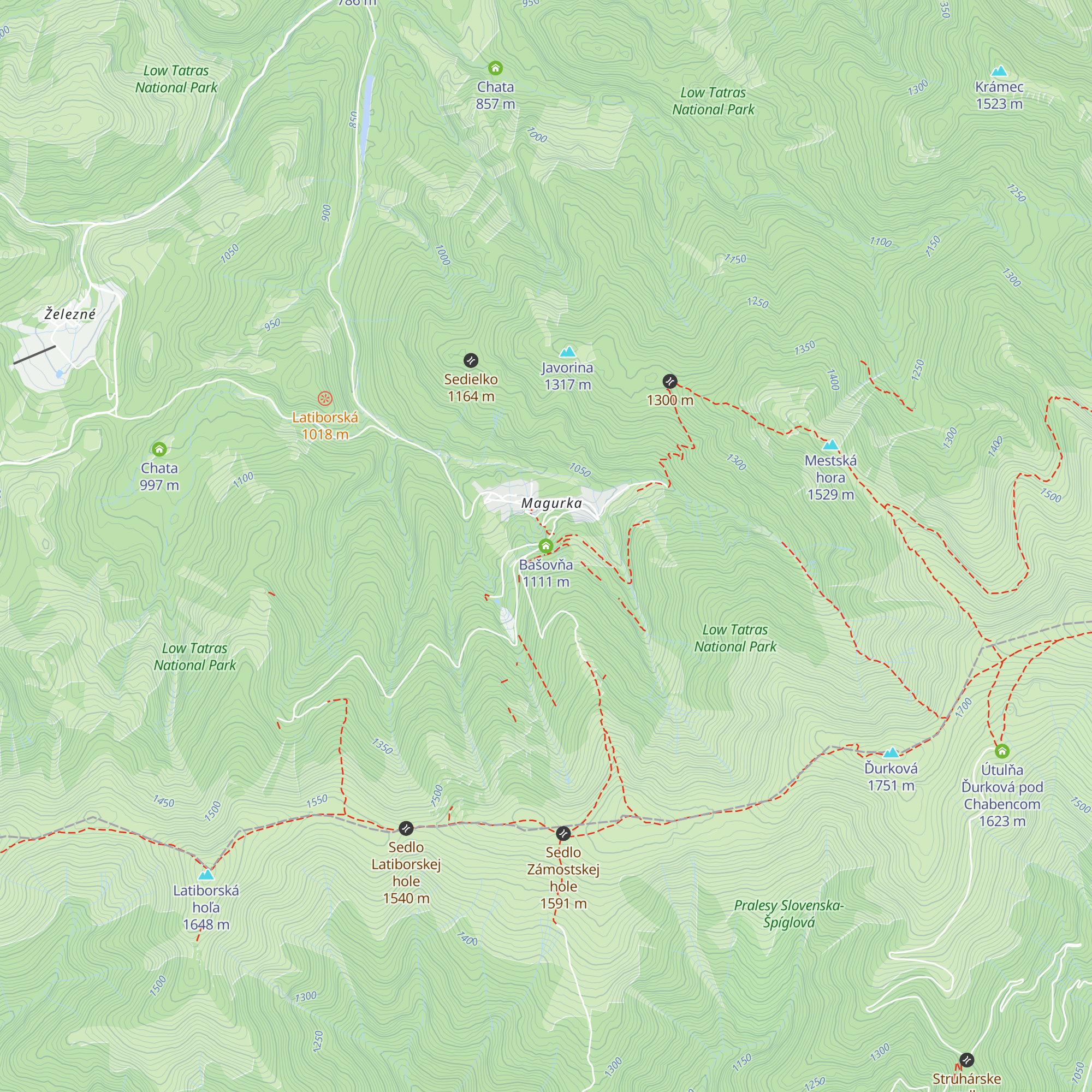 Bašovňa map