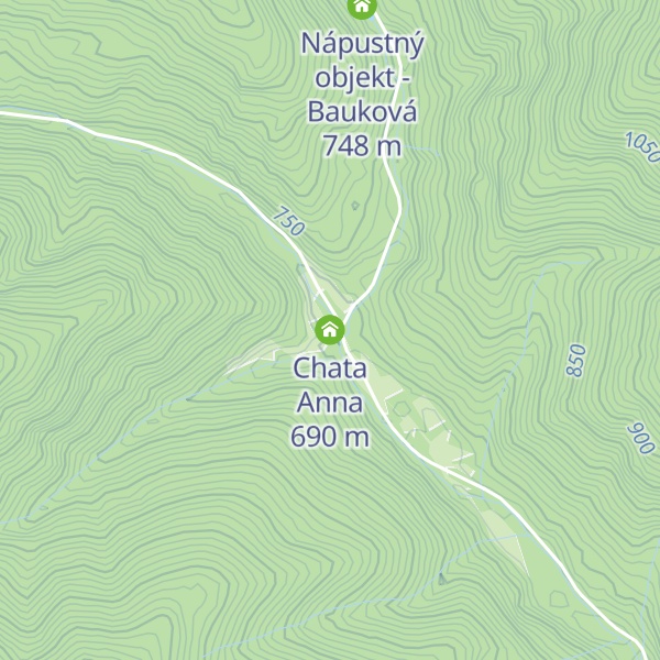Map of Chata Anna