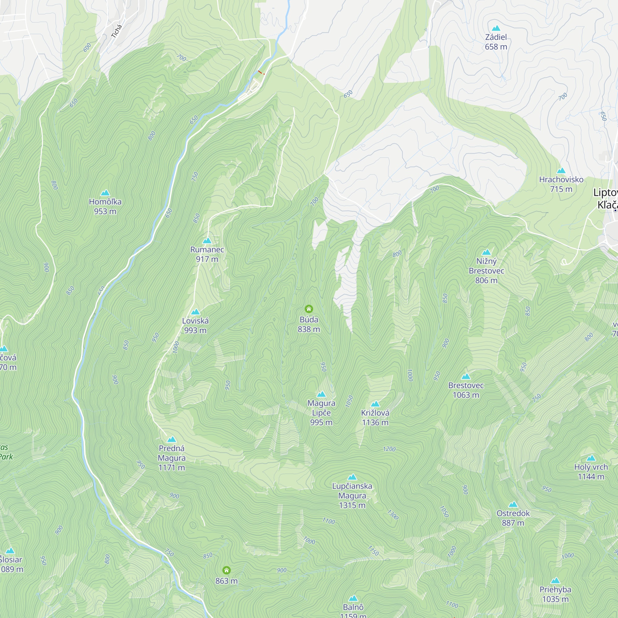 Búda map
