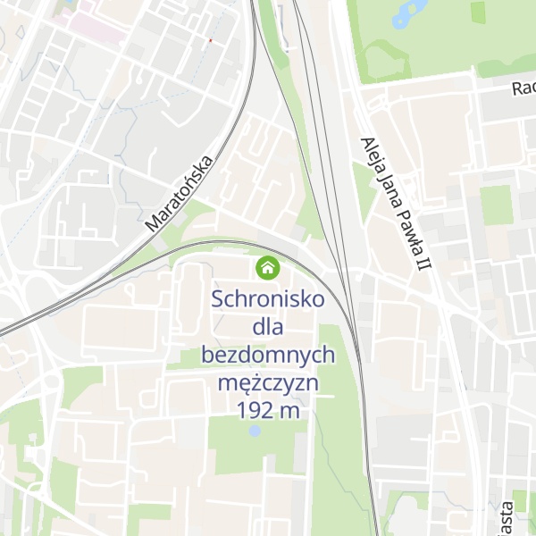 Map of Schronisko dla bezdomnych mężczyzn