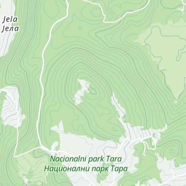 Map of Bjelibori