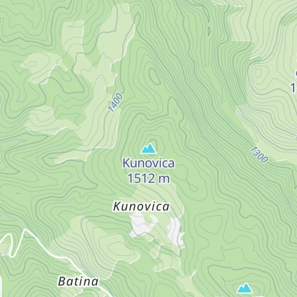 Map of Kunovica