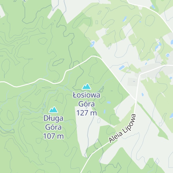 Map of Łosiowa Góra