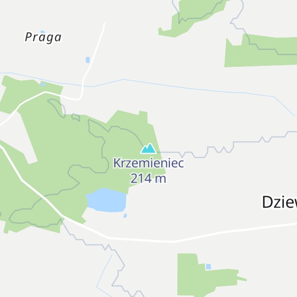 Map of Krzemieniec