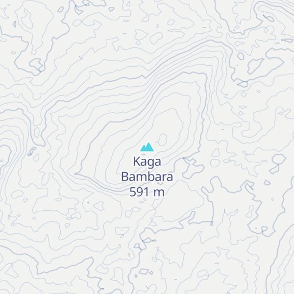 Map of Kaga Bambara