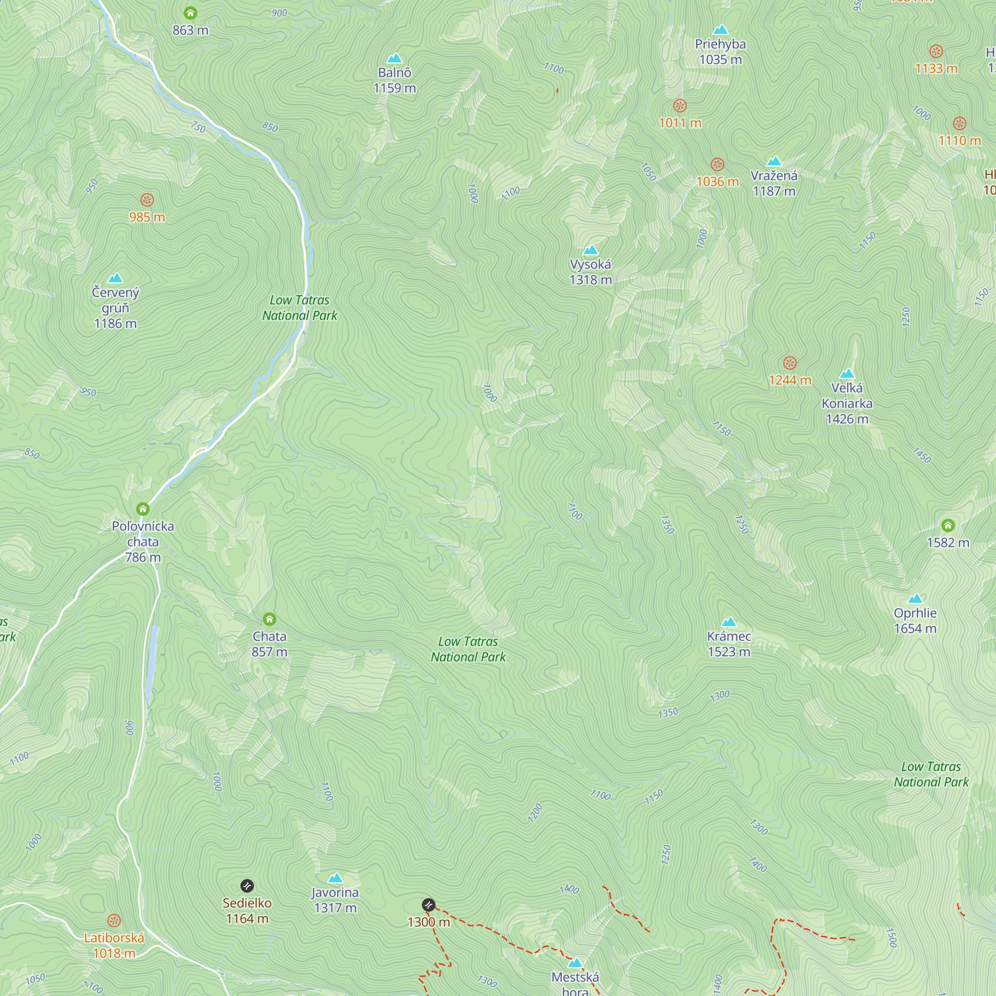Keyzlarova chata map