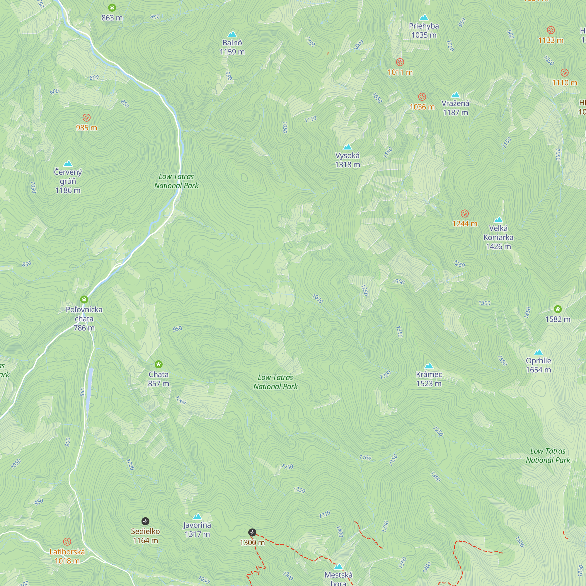 Keyzlarova chata map