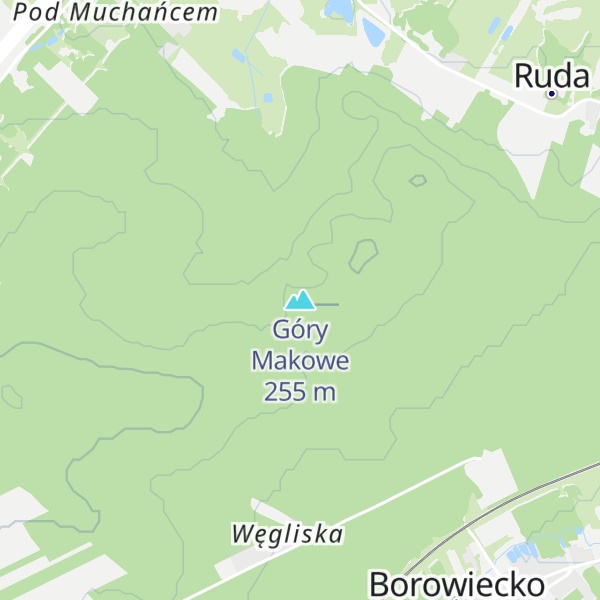 Map of Góry Makowe