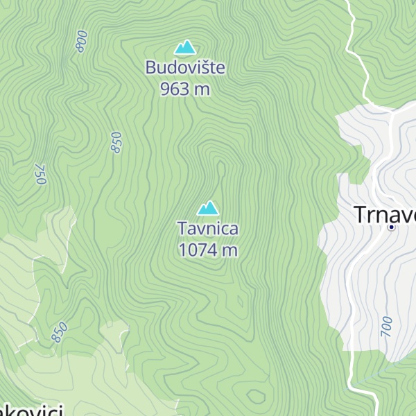 Map of Tavnica