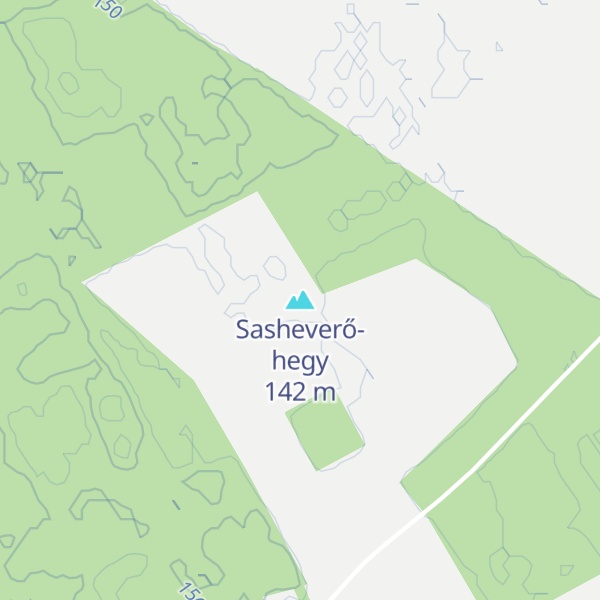 Map of Sasheverő-hegy