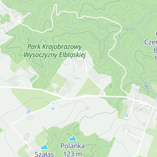 Map of Biała