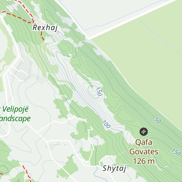 Map of Maja Qytezes