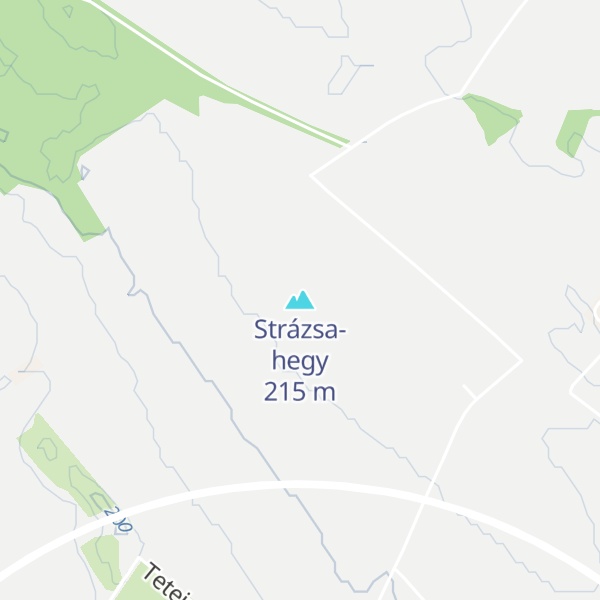 Map of Strázsa-hegy