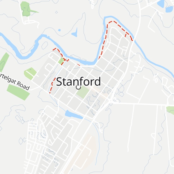 Map of Stanford Tourism & Business