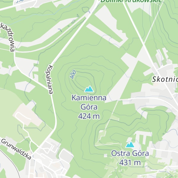 Map of Kamienna Góra