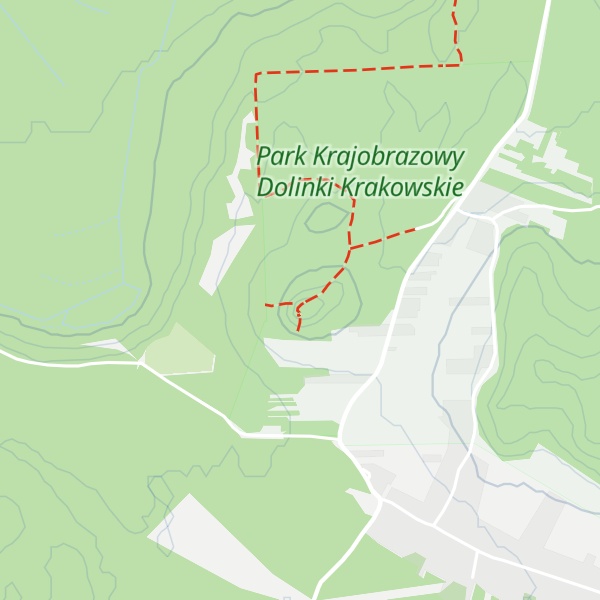 Map of Diabla Góra