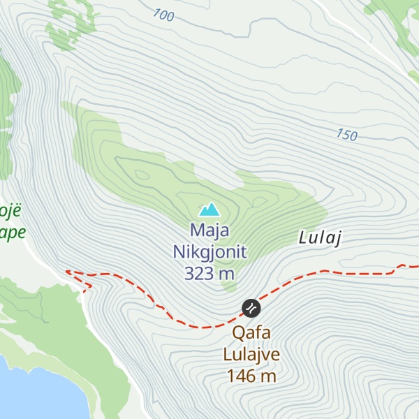 Map of Maja Nikgjonit