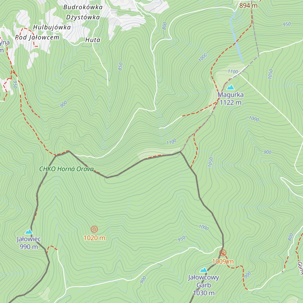 Szałas map