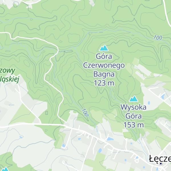 Map of Mała Góra Plantacjowa