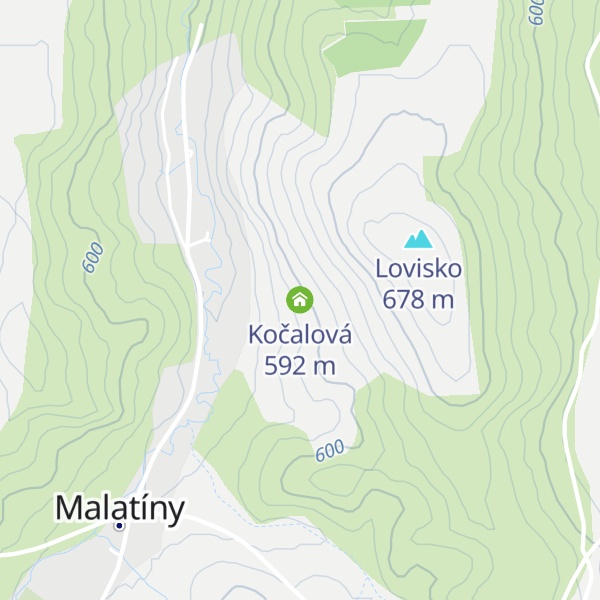 Map of Kočalová