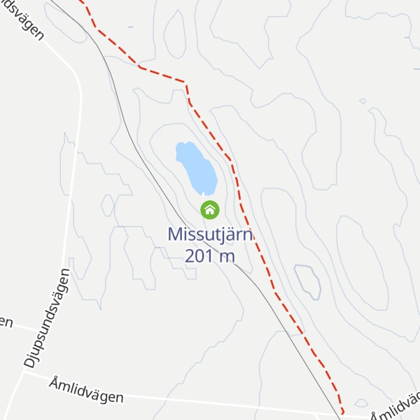 Map of Missutjärn
