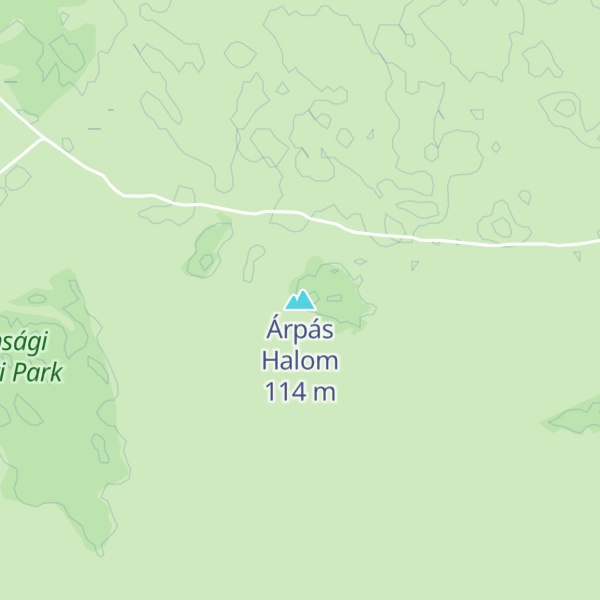 Map of Árpás Halom