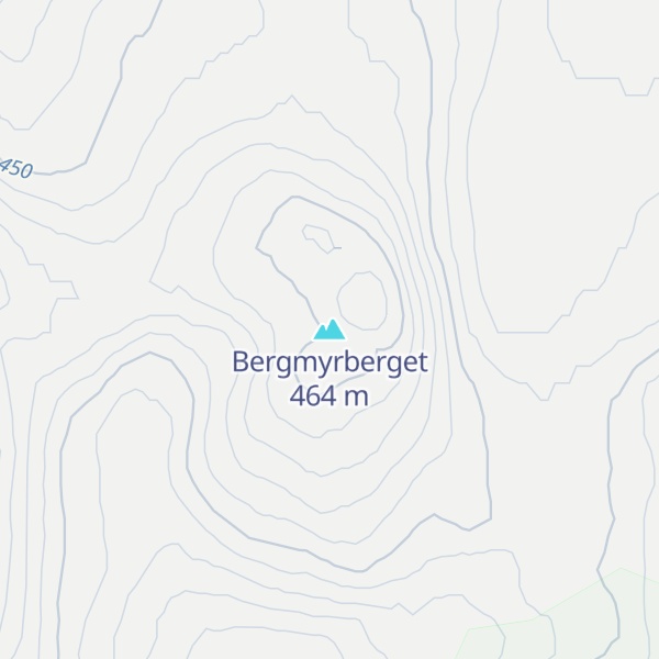 Map of Bergmyrberget