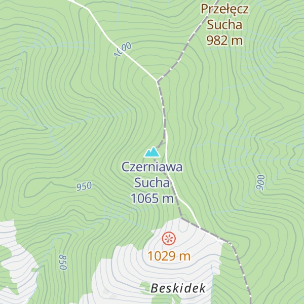 Map of Czerniawa Sucha