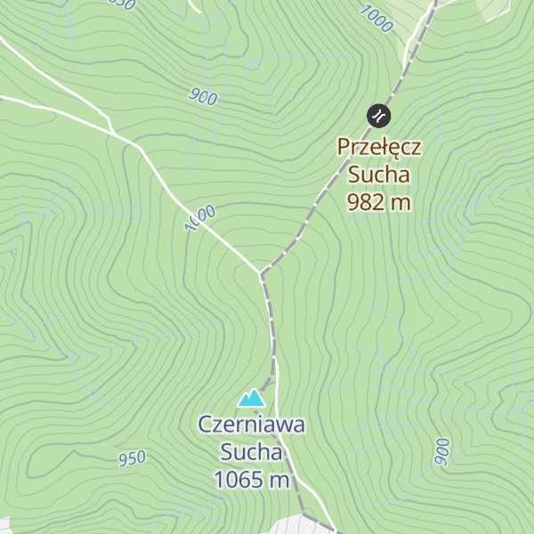 Map of Czerniawa Sucha Zachodnia