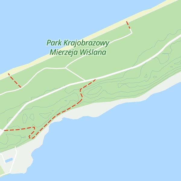 Map of Wielbłądzi Grzbiet