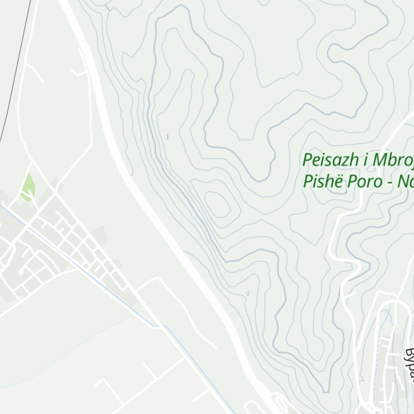 Map of Mali Dragacurës