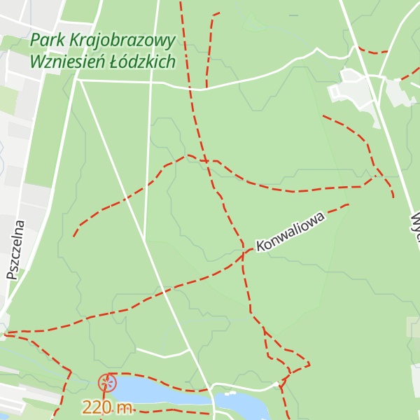 Map of Góra Trejmera