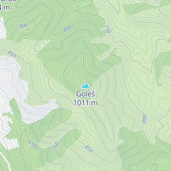 Map of Goleš