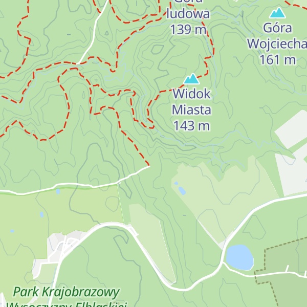 Map of Góra Sowia
