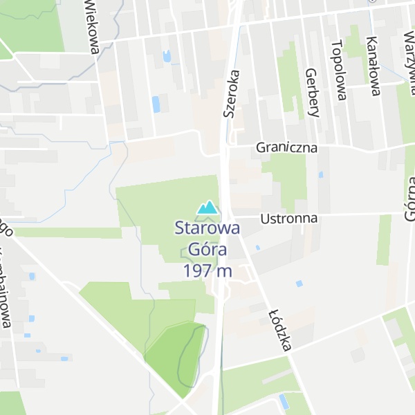 Map of Starowa Góra