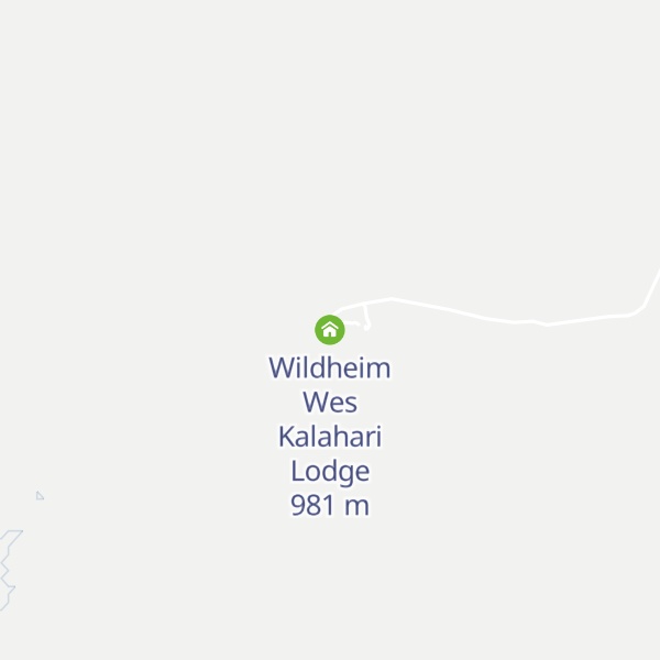 Map of Wildheim Wes Kalahari Lodge