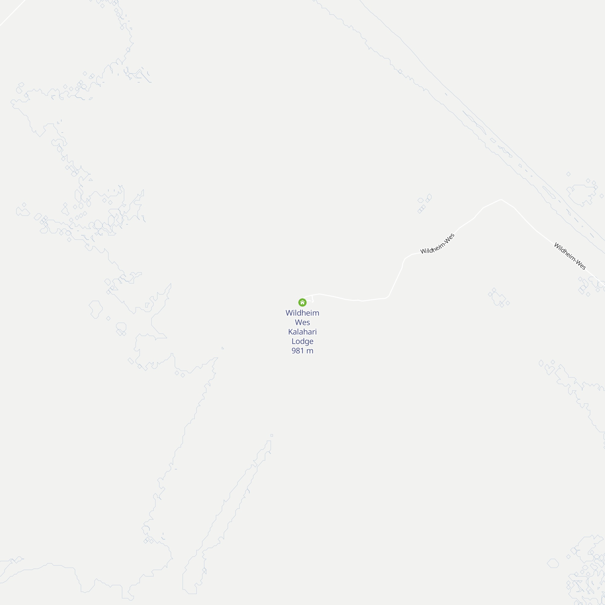 Wildheim Wes Kalahari Lodge map