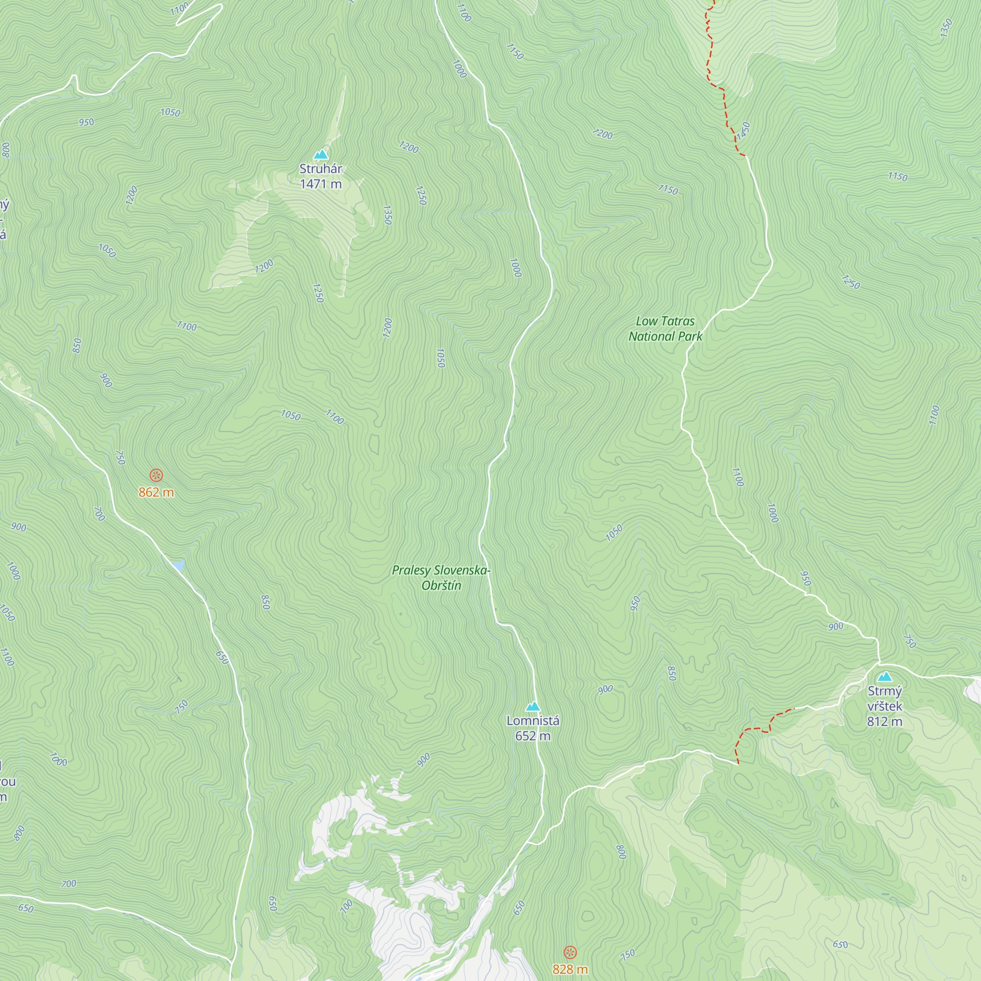 Nápustný objekt Železiarne Podbrezová map