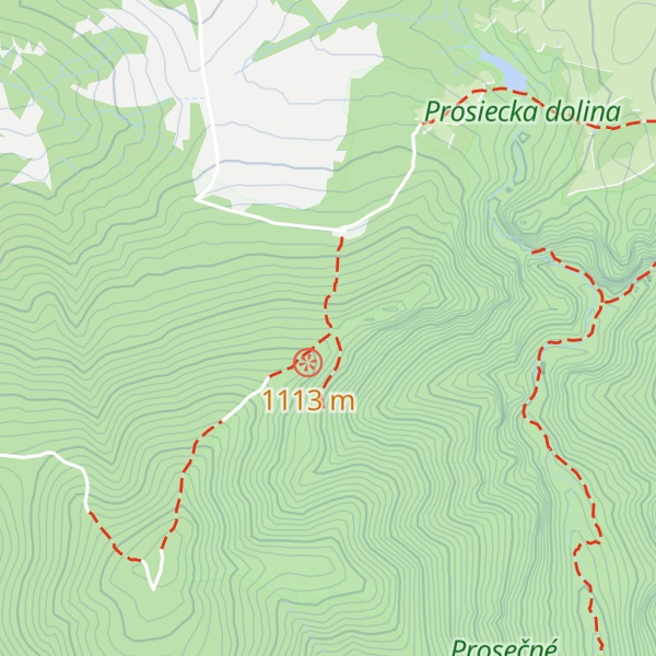 Map of Špania