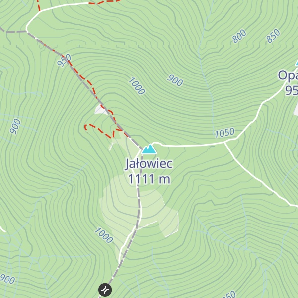 Map of Jałowiec