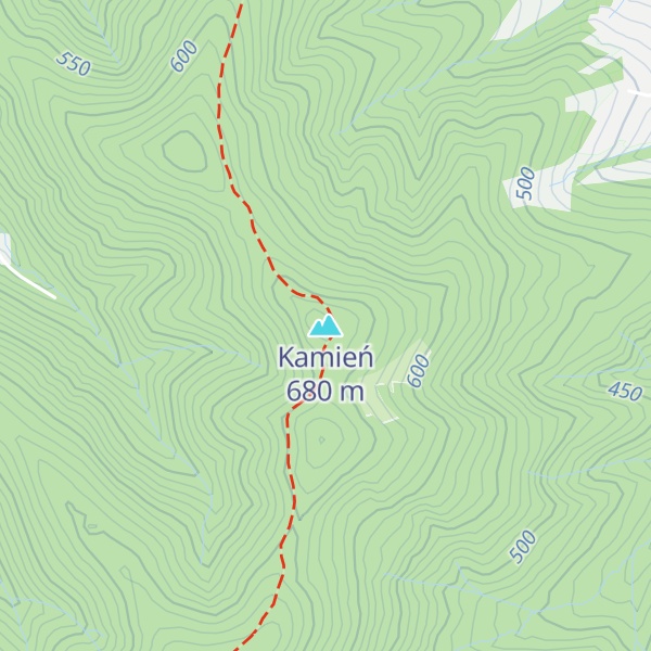 Map of Kamień
