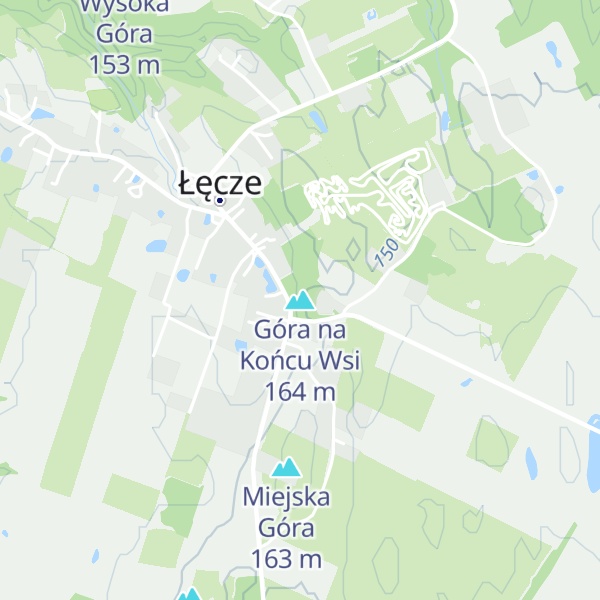 Map of Góra na Końcu Wsi