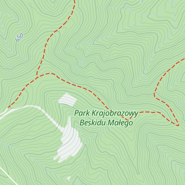 Map of Jaszczurowa Góra