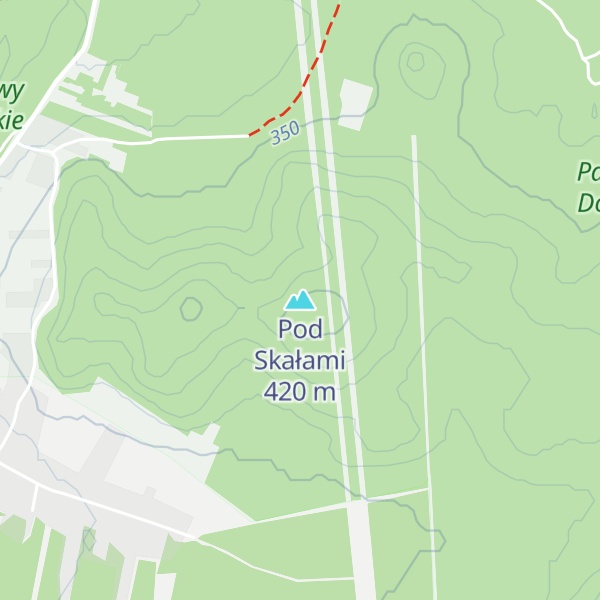 Map of Pod Skałami