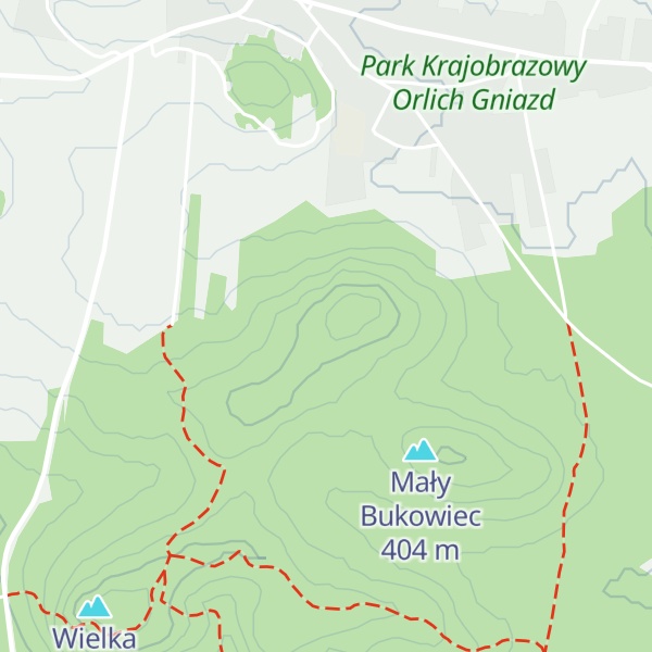 Map of Bukowiec