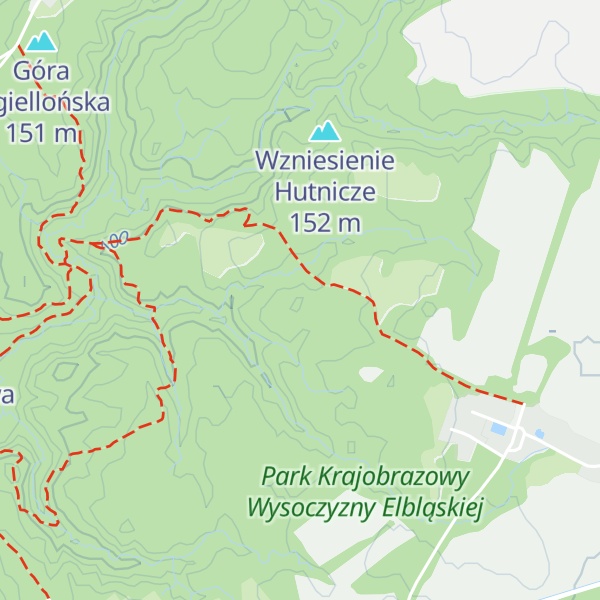 Map of Góra Wojciecha