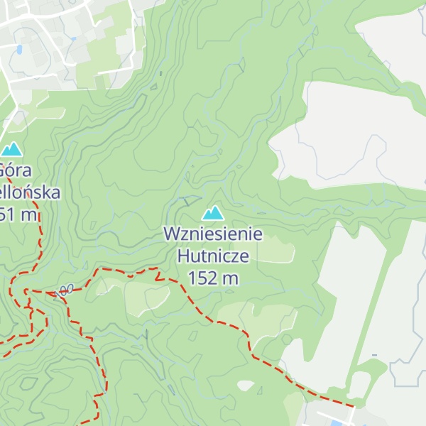 Map of Wzniesienie Hutnicze